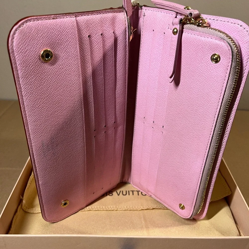 Louis Vuitton Monogram Multicolor insolite Wallet White and Litchi - Picture 5 of 15